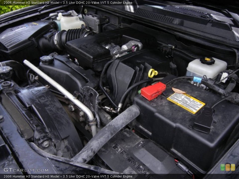 3.5 Liter DOHC 20-Valve VVT 5 Cylinder Engine for the 2006 Hummer H3 #53651906