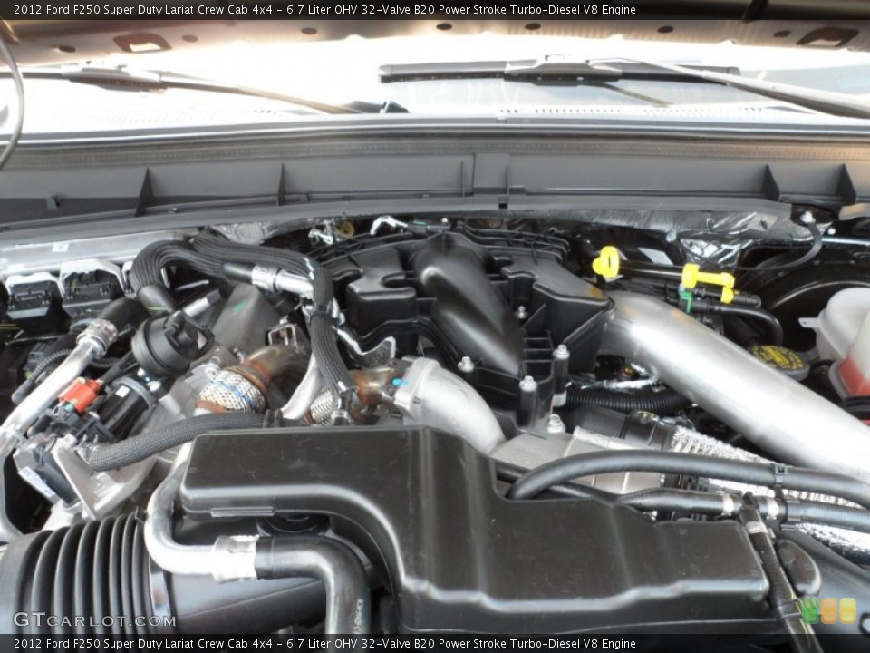 6.7 Liter OHV 32-Valve B20 Power Stroke Turbo-Diesel V8 Engine for the 2012 Ford F250 Super Duty #53652164