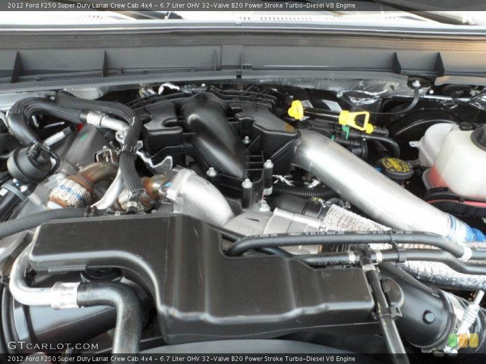 6.7 Liter OHV 32-Valve B20 Power Stroke Turbo-Diesel V8 Engine for the 2012 Ford F250 Super Duty #53653403
