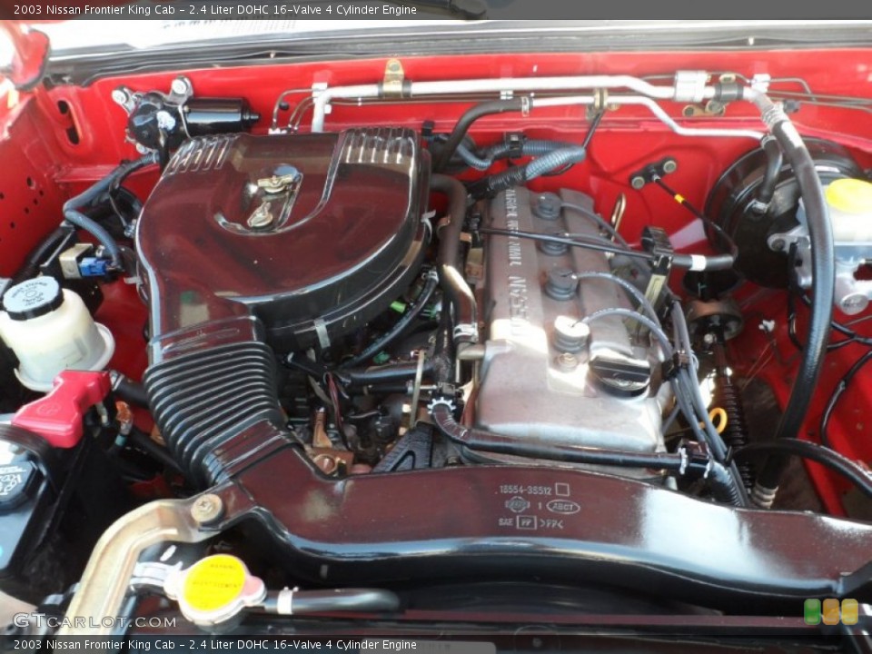 2.4 Liter DOHC 16-Valve 4 Cylinder Engine for the 2003 Nissan Frontier #53661230