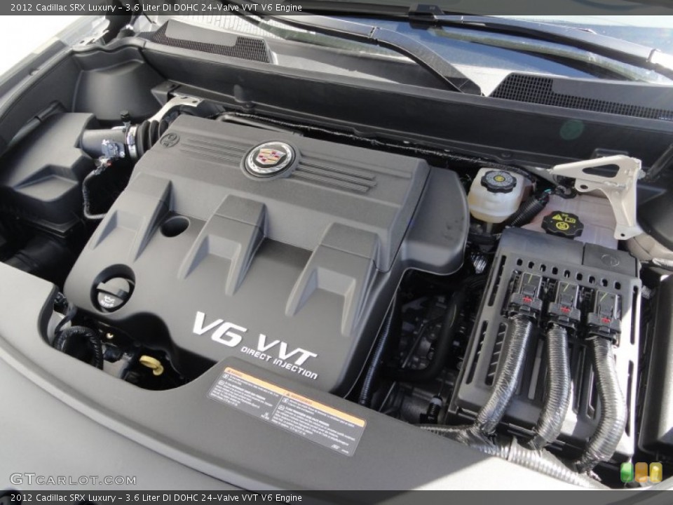 3.6 Liter DI DOHC 24-Valve VVT V6 Engine for the 2012 Cadillac SRX #53669962