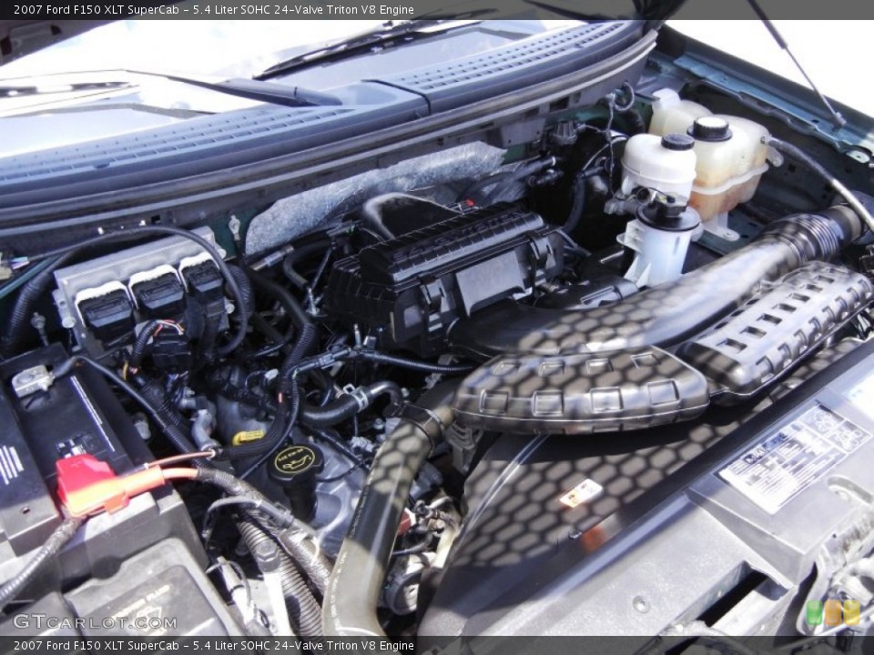 5.4 Liter SOHC 24-Valve Triton V8 Engine for the 2007 Ford F150 #53671117