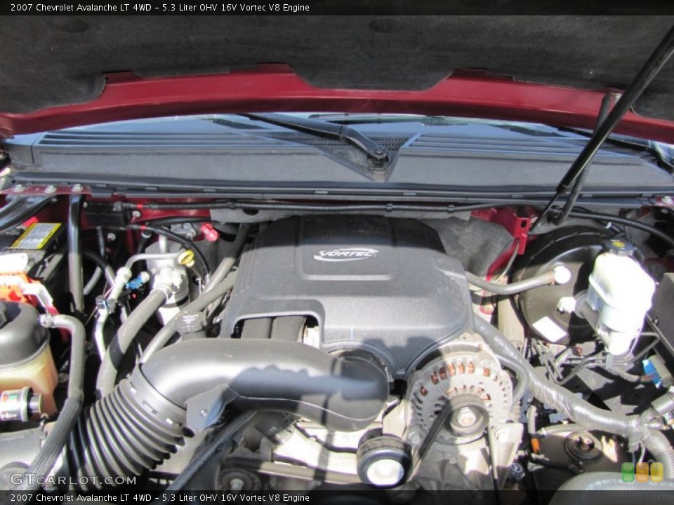 5.3 Liter OHV 16V Vortec V8 Engine for the 2007 Chevrolet Avalanche #53674980