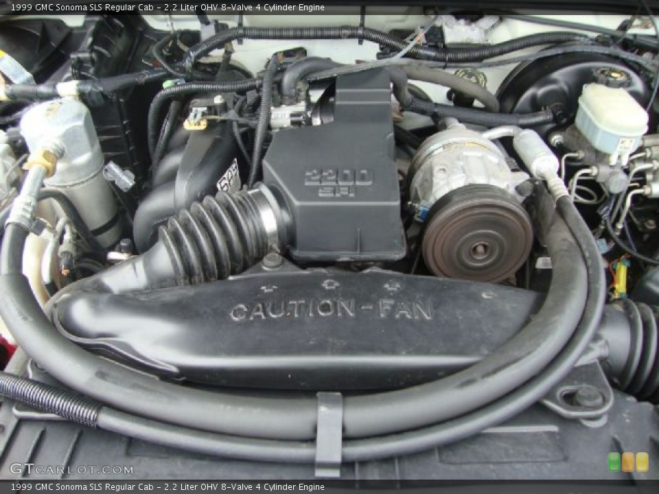 2.2 Liter OHV 8-Valve 4 Cylinder Engine for the 1999 GMC Sonoma #53683830