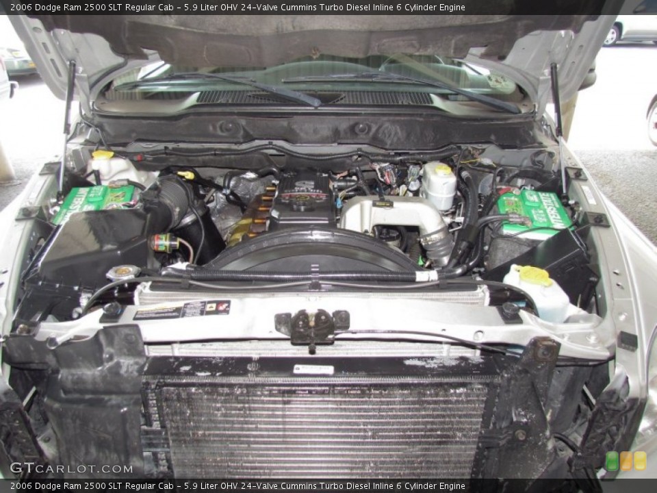 5.9 Liter OHV 24-Valve Cummins Turbo Diesel Inline 6 Cylinder Engine for the 2006 Dodge Ram 2500 #53693205