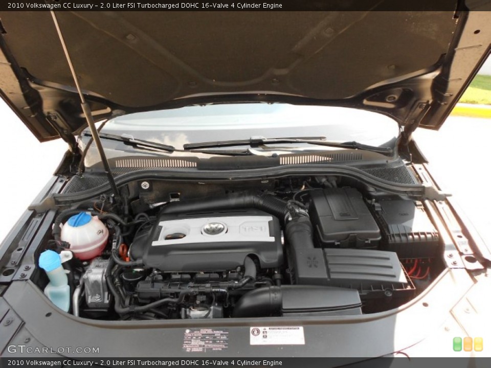 2.0 Liter FSI Turbocharged DOHC 16-Valve 4 Cylinder Engine for the 2010 Volkswagen CC #53700028