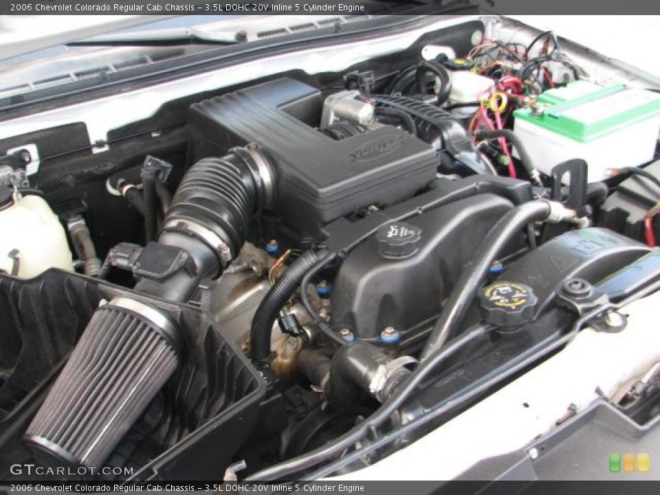 3.5L DOHC 20V Inline 5 Cylinder Engine for the 2006 Chevrolet Colorado #53702397