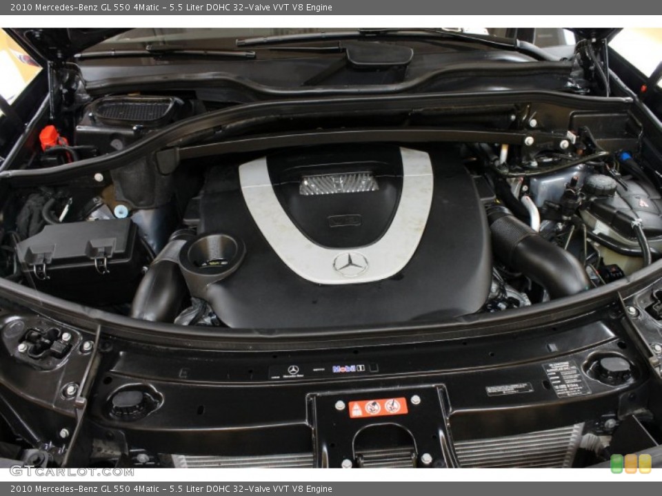 5.5 Liter DOHC 32-Valve VVT V8 Engine for the 2010 Mercedes-Benz GL #53711355