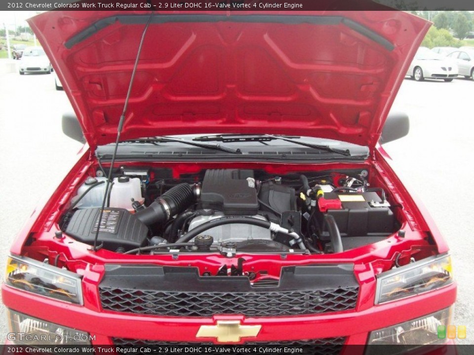 2.9 Liter DOHC 16-Valve Vortec 4 Cylinder Engine for the 2012 Chevrolet Colorado #53714505