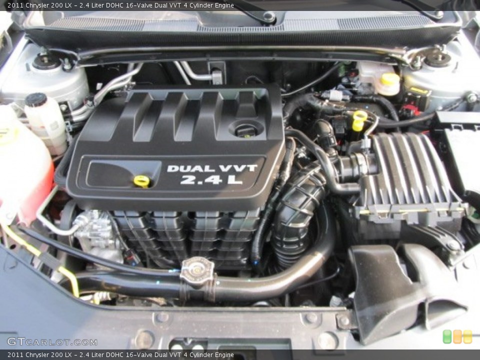 2.4 Liter DOHC 16-Valve Dual VVT 4 Cylinder Engine for the 2011 Chrysler 200 #53714628
