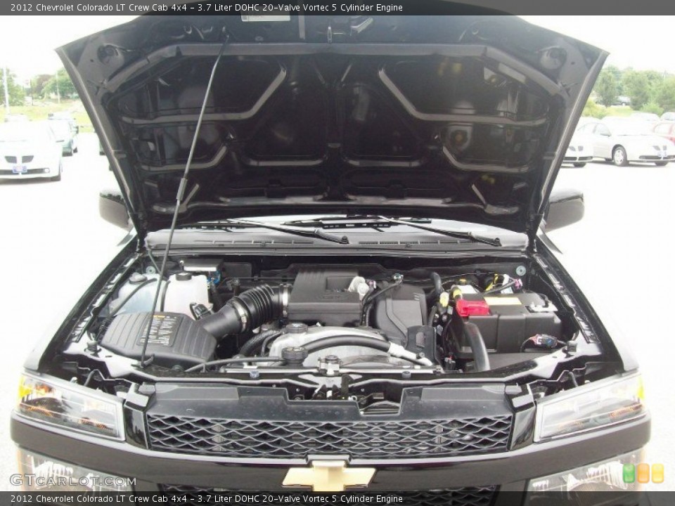 3.7 Liter DOHC 20-Valve Vortec 5 Cylinder Engine for the 2012 Chevrolet Colorado #53714646