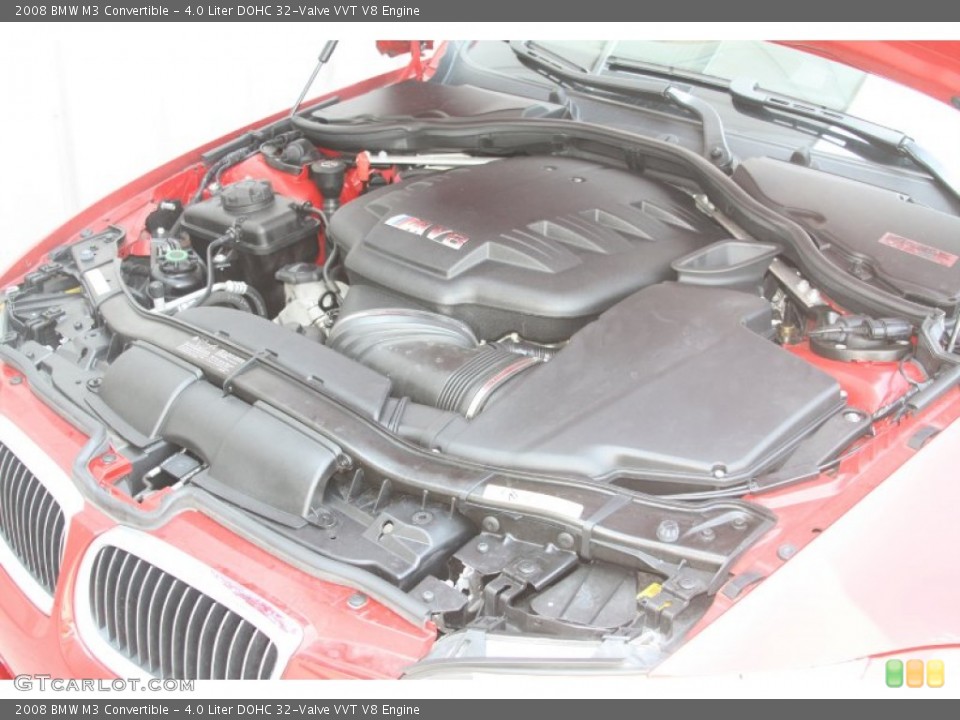 4.0 Liter DOHC 32-Valve VVT V8 Engine for the 2008 BMW M3 #53717016