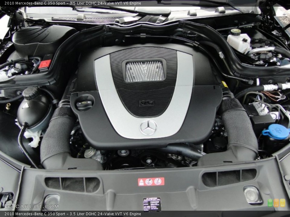 3.5 Liter DOHC 24-Valve VVT V6 Engine for the 2010 Mercedes-Benz C #53718690