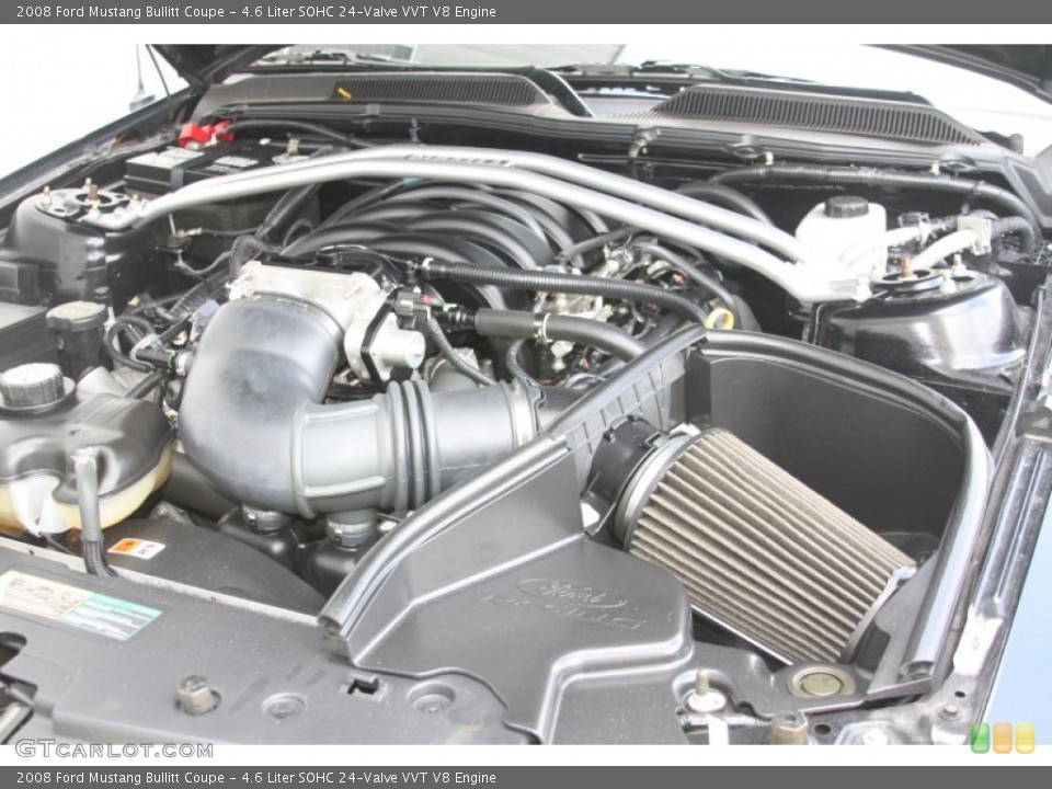4.6 Liter SOHC 24-Valve VVT V8 Engine for the 2008 Ford Mustang #53720562