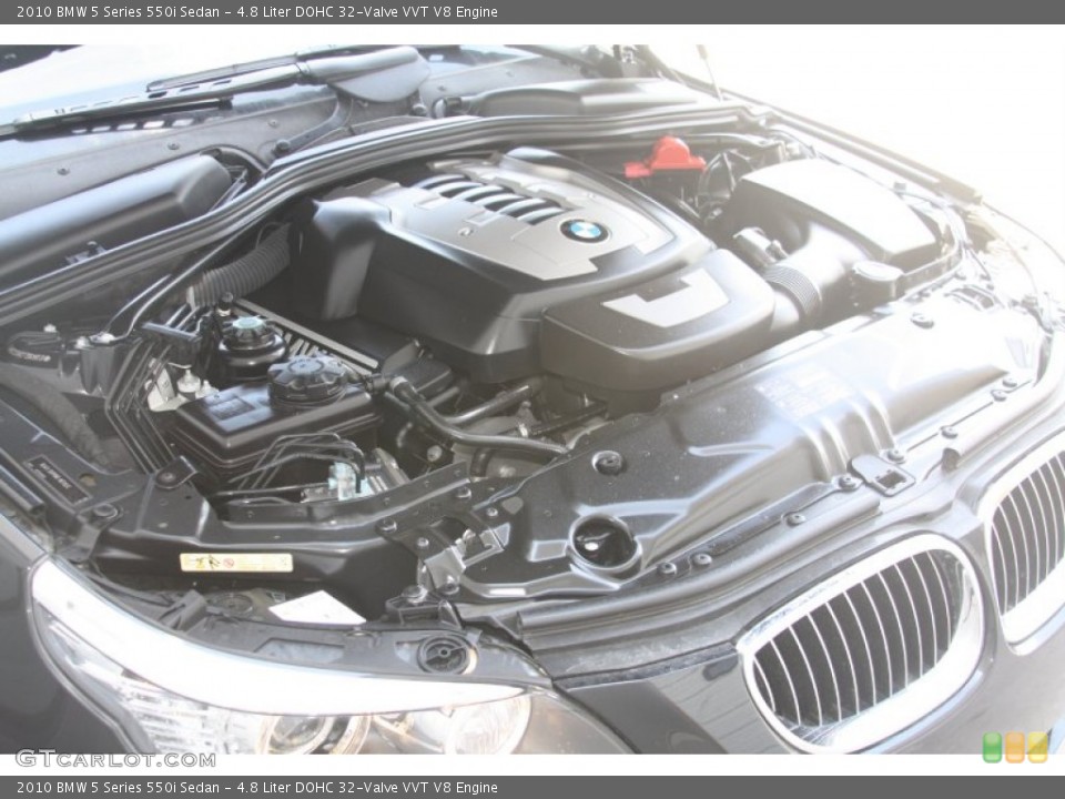 4.8 Liter DOHC 32-Valve VVT V8 Engine for the 2010 BMW 5 Series #53721315