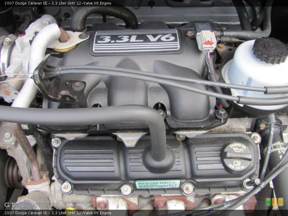 3.3 Liter OHV 12-Valve V6 Engine for the 2007 Dodge Caravan #53724144