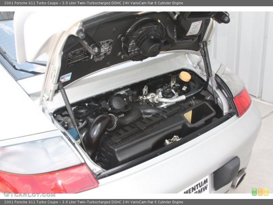3.6 Liter Twin-Turbocharged DOHC 24V VarioCam Flat 6 Cylinder Engine for the 2001 Porsche 911 #53725719