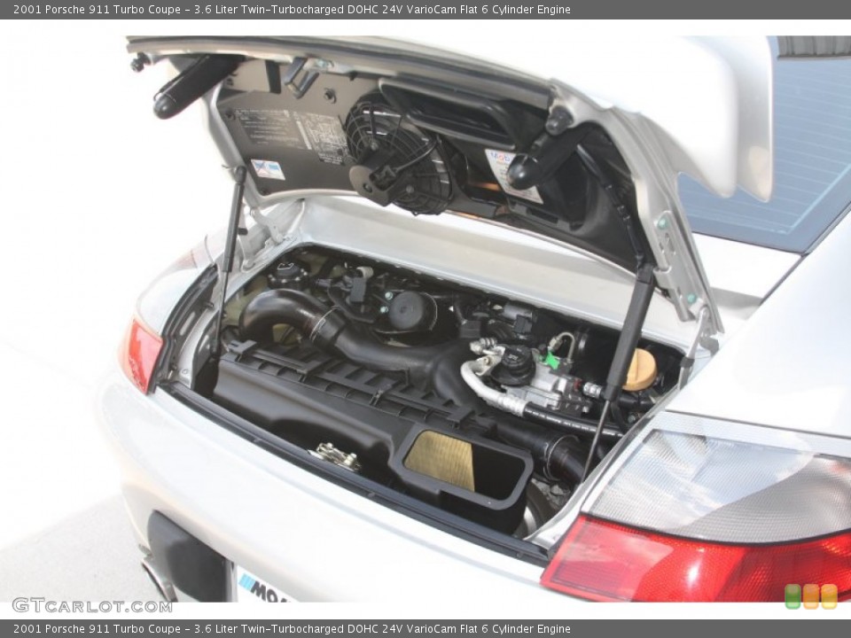 3.6 Liter Twin-Turbocharged DOHC 24V VarioCam Flat 6 Cylinder Engine for the 2001 Porsche 911 #53725725