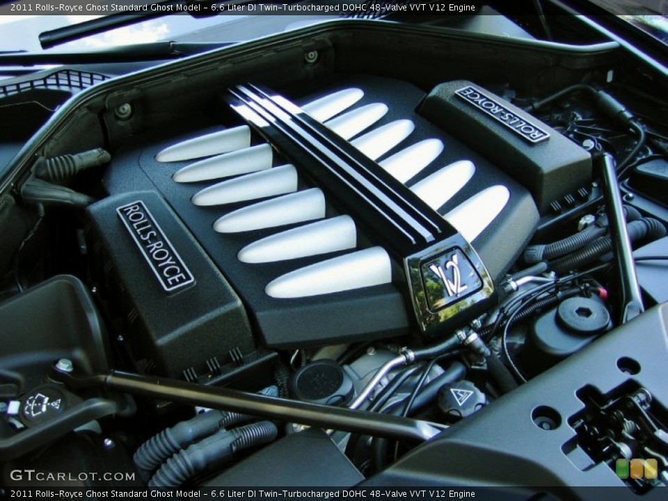 6.6 Liter DI Twin-Turbocharged DOHC 48-Valve VVT V12 Engine for the 2011 Rolls-Royce Ghost #53729184