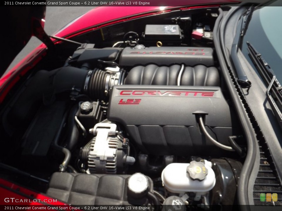 6.2 Liter OHV 16-Valve LS3 V8 Engine for the 2011 Chevrolet Corvette #53730849