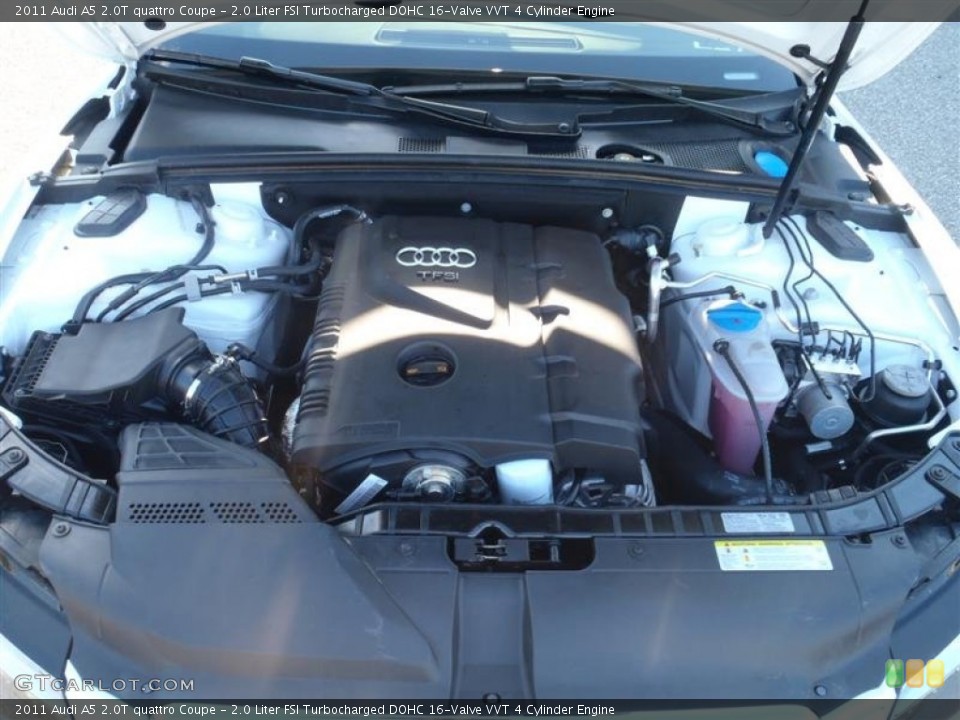 2.0 Liter FSI Turbocharged DOHC 16-Valve VVT 4 Cylinder Engine for the 2011 Audi A5 #53734125