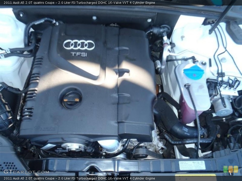 2.0 Liter FSI Turbocharged DOHC 16-Valve VVT 4 Cylinder Engine for the 2011 Audi A5 #53734191