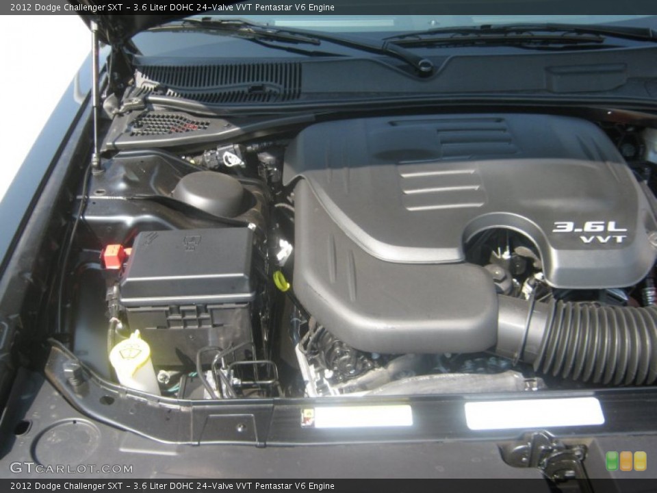 3.6 Liter DOHC 24-Valve VVT Pentastar V6 Engine for the 2012 Dodge Challenger #53735520
