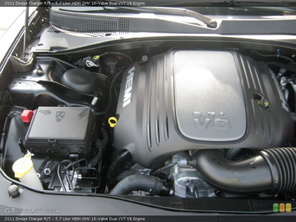 5.7 Liter HEMI OHV 16-Valve Dual VVT V8 Engine for the 2011 Dodge Charger #53735787
