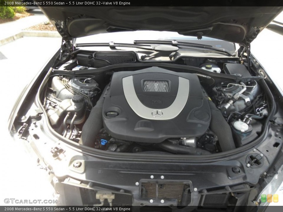 5.5 Liter DOHC 32-Valve V8 Engine for the 2008 Mercedes-Benz S #53736561