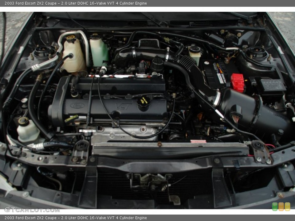 2.0 Liter DOHC 16-Valve VVT 4 Cylinder Engine for the 2003 Ford Escort #53738754