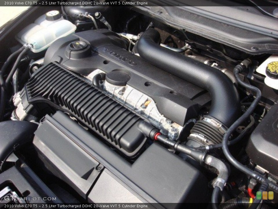 2.5 Liter Turbocharged DOHC 20-Valve VVT 5 Cylinder Engine for the 2010 Volvo C70 #53745432