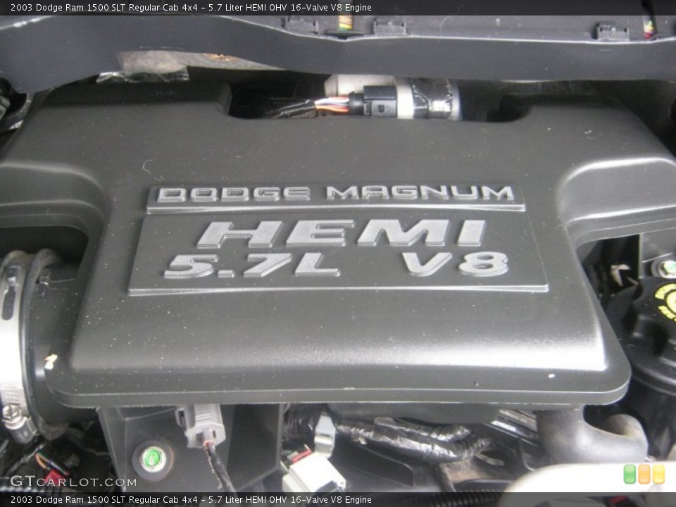 5.7 Liter HEMI OHV 16-Valve V8 Engine for the 2003 Dodge Ram 1500 #53746717