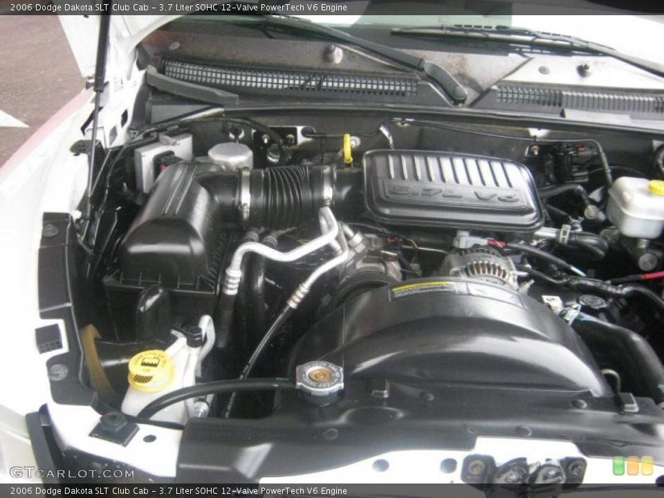 3.7 Liter SOHC 12-Valve PowerTech V6 Engine for the 2006 Dodge Dakota #53746848