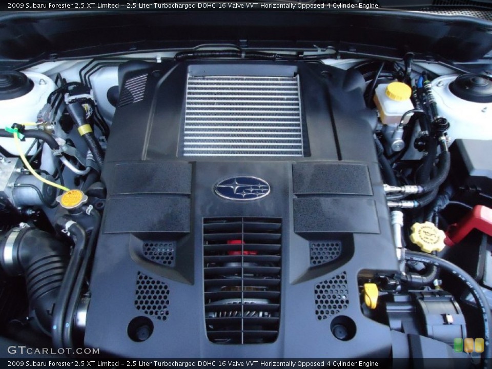 2.5 Liter Turbocharged DOHC 16 Valve VVT Horizontally Opposed 4 Cylinder Engine for the 2009 Subaru Forester #53752866
