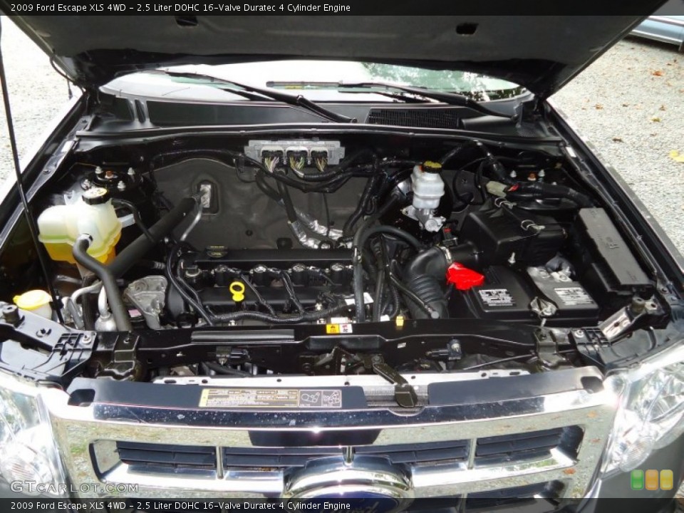 2.5 Liter DOHC 16-Valve Duratec 4 Cylinder Engine for the 2009 Ford Escape #53754933