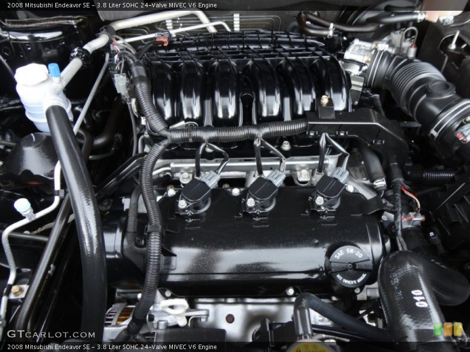 3.8 Liter SOHC 24-Valve MIVEC V6 Engine for the 2008 Mitsubishi Endeavor #53757968