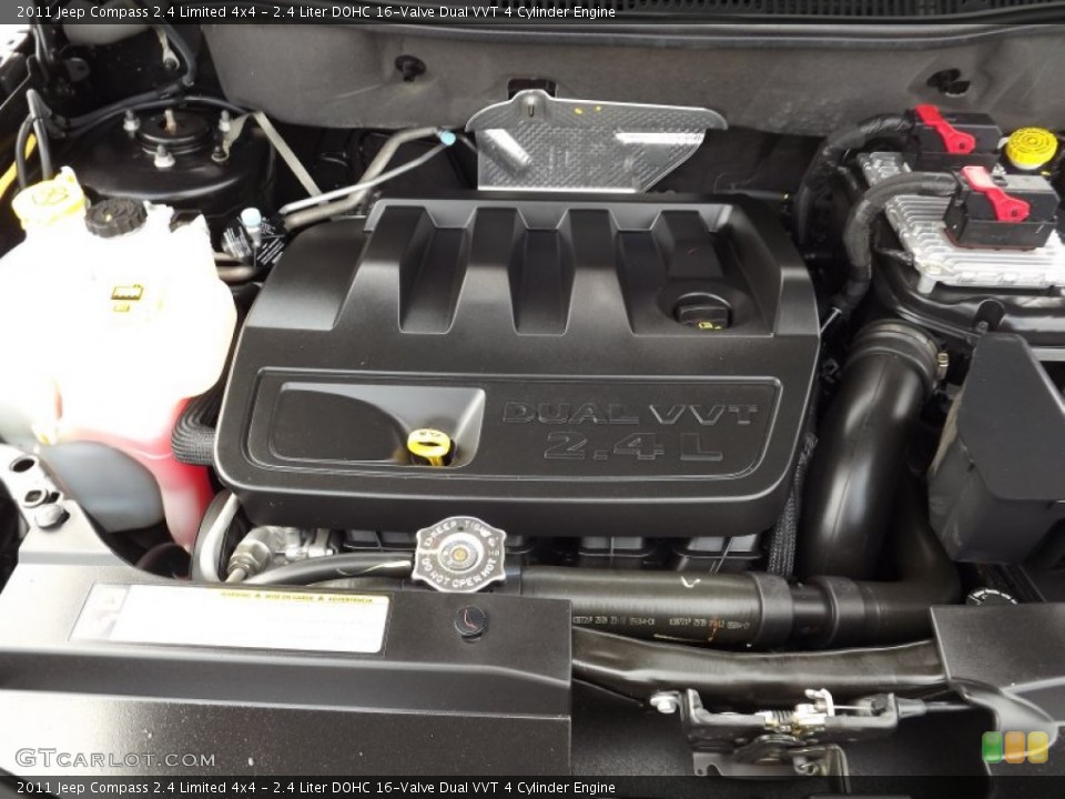 2.4 Liter DOHC 16-Valve Dual VVT 4 Cylinder Engine for the 2011 Jeep Compass #53760956