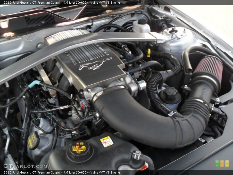 4.6 Liter SOHC 24-Valve VVT V8 Engine for the 2010 Ford Mustang #53773688