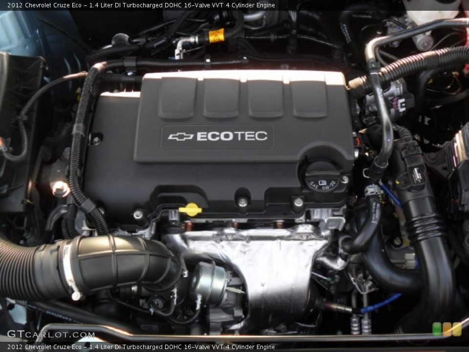 1.4 Liter DI Turbocharged DOHC 16-Valve VVT 4 Cylinder Engine for the 2012 Chevrolet Cruze #53777773