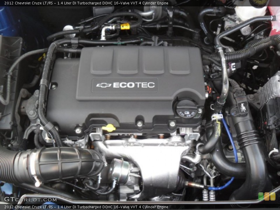 1.4 Liter DI Turbocharged DOHC 16-Valve VVT 4 Cylinder Engine for the 2012 Chevrolet Cruze #53778070