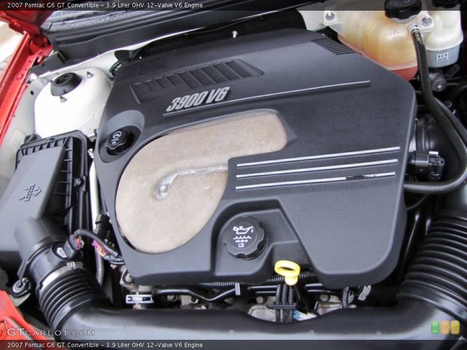 3.9 Liter OHV 12-Valve V6 Engine for the 2007 Pontiac G6 #53778601