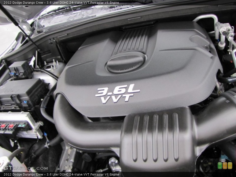 3.6 Liter DOHC 24-Valve VVT Pentastar V6 Engine for the 2012 Dodge Durango #53779306