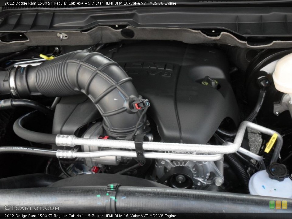5.7 Liter HEMI OHV 16-Valve VVT MDS V8 Engine for the 2012 Dodge Ram 1500 #53781595