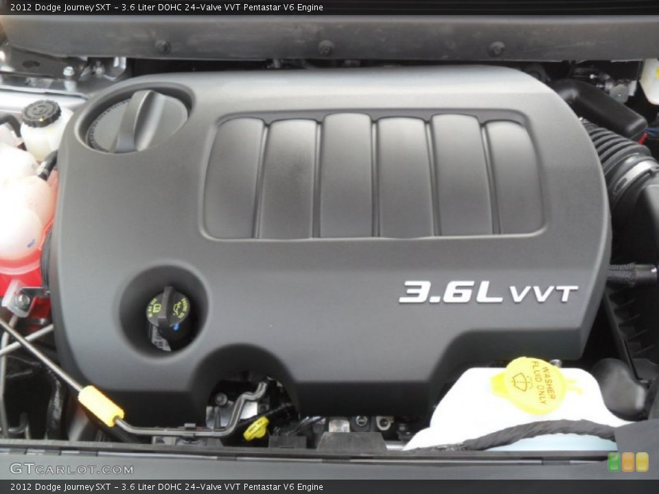 3.6 Liter DOHC 24-Valve VVT Pentastar V6 Engine for the 2012 Dodge Journey #53782210