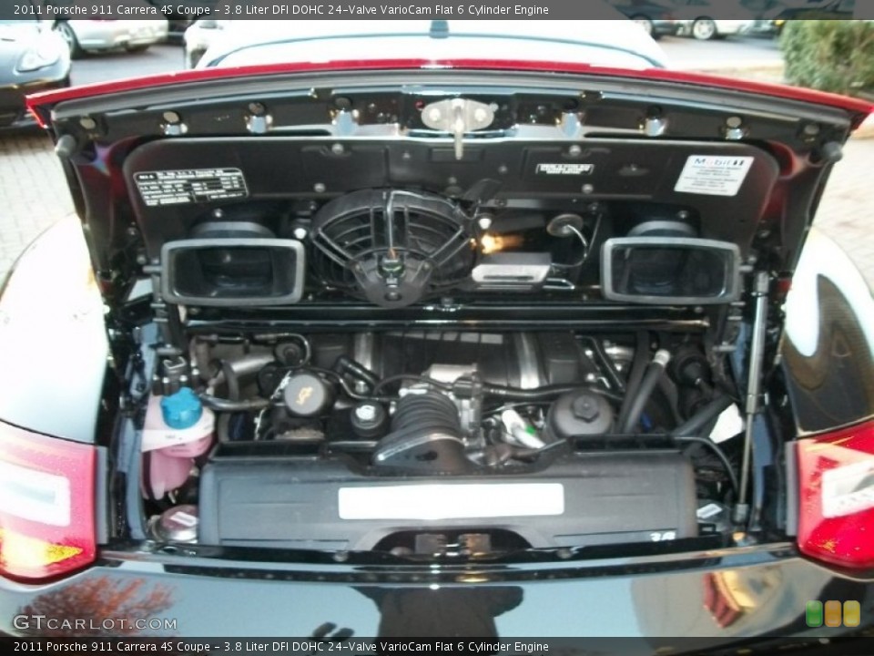 3.8 Liter DFI DOHC 24-Valve VarioCam Flat 6 Cylinder Engine for the 2011 Porsche 911 #53783338