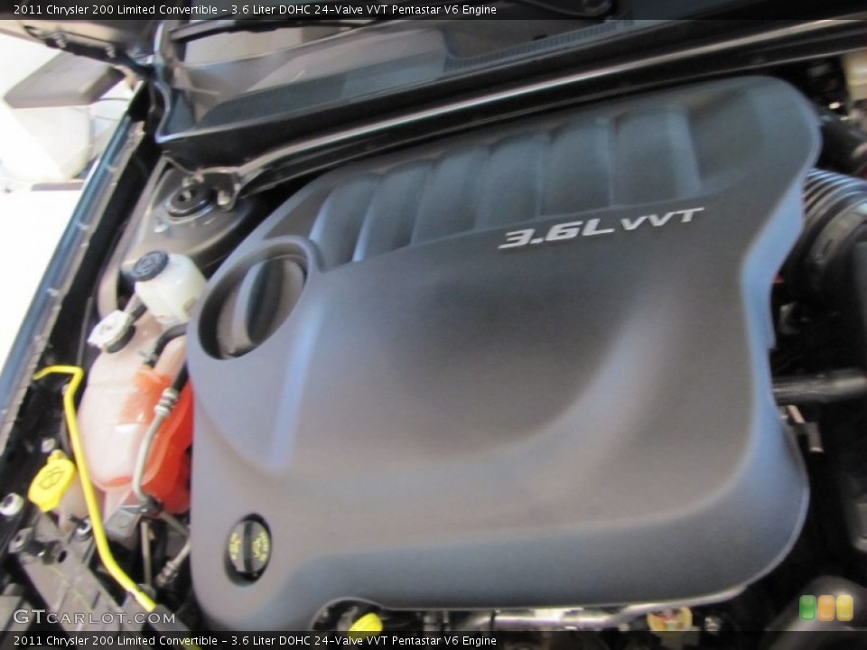 3.6 Liter DOHC 24-Valve VVT Pentastar V6 Engine for the 2011 Chrysler 200 #53783596