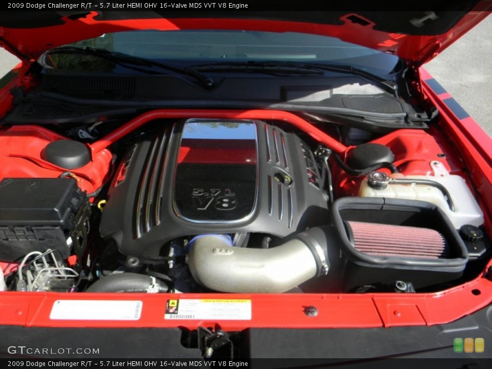 5.7 Liter HEMI OHV 16-Valve MDS VVT V8 Engine for the 2009 Dodge Challenger #53788477