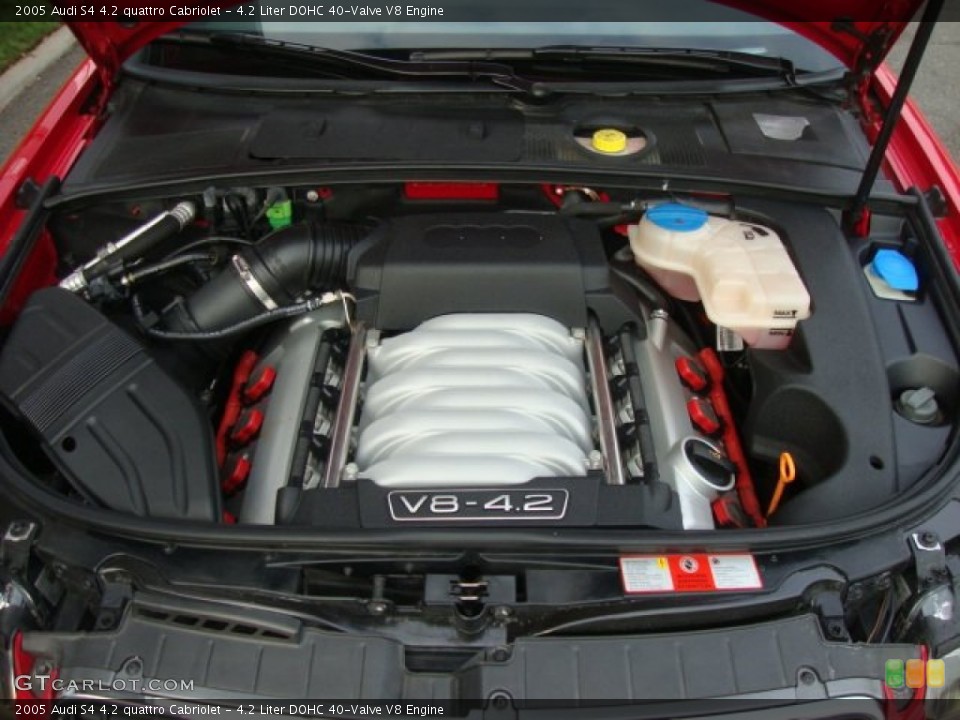 4.2 Liter DOHC 40-Valve V8 Engine for the 2005 Audi S4 #53791309