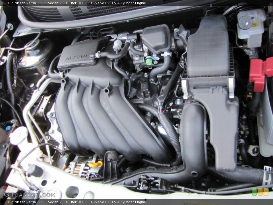 1.6 Liter DOHC 16-Valve CVTCS 4 Cylinder Engine for the 2012 Nissan Versa #53803654