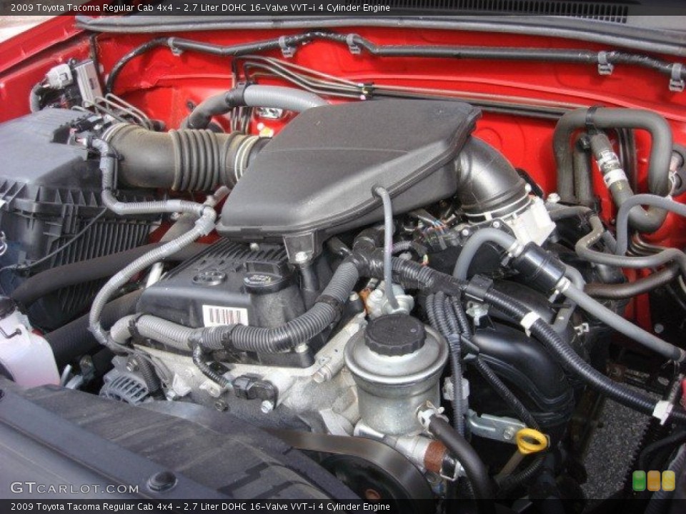 2.7 Liter DOHC 16-Valve VVT-i 4 Cylinder Engine for the 2009 Toyota Tacoma #53804529